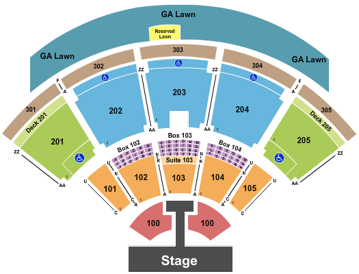 Talking Stick Resort Amphitheatre Mötley Crüe Seating Chart